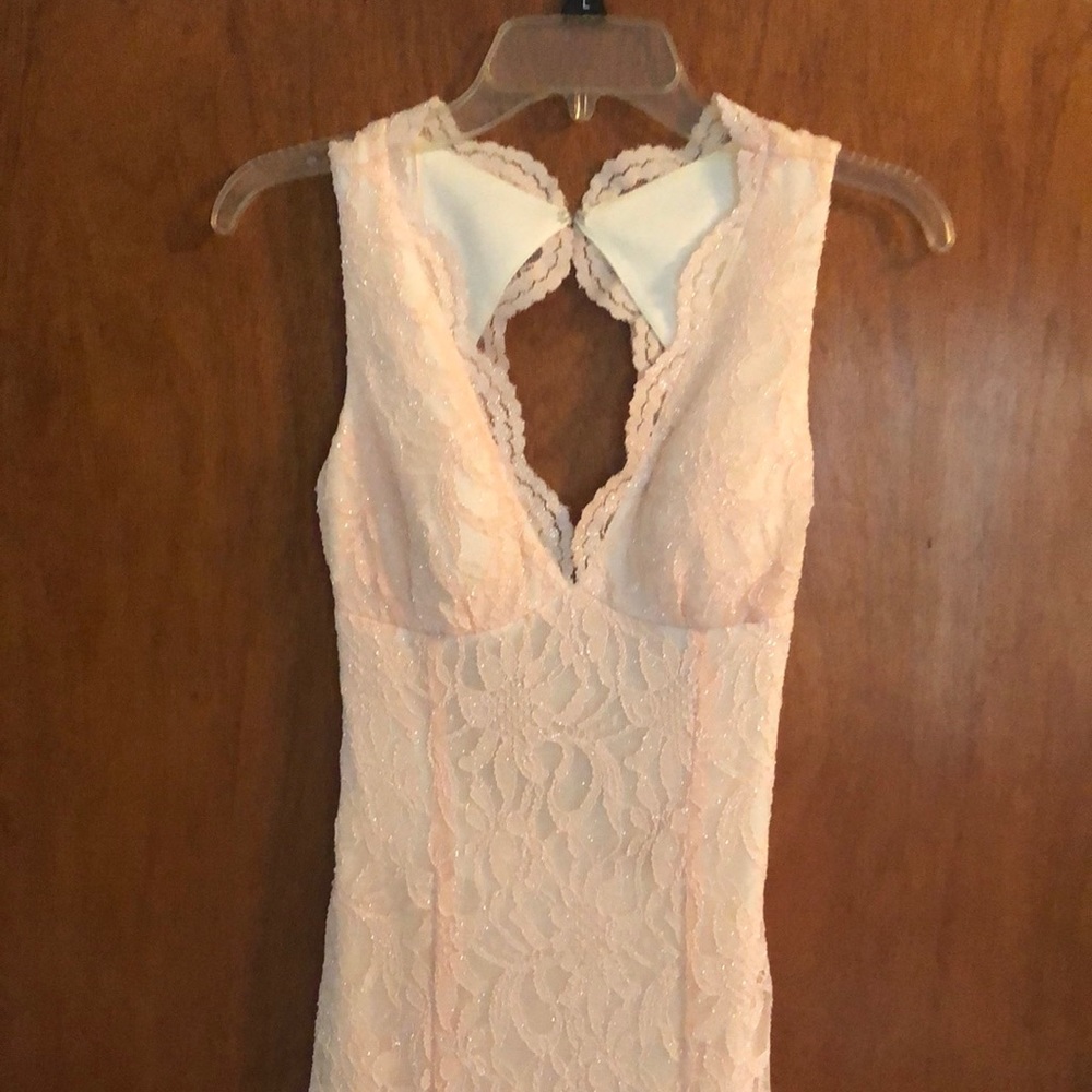 beautiful pink dress